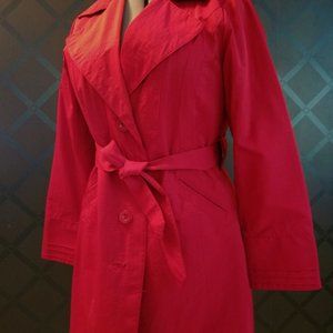 Red Ambition XL Trenchcoat/Raincoat